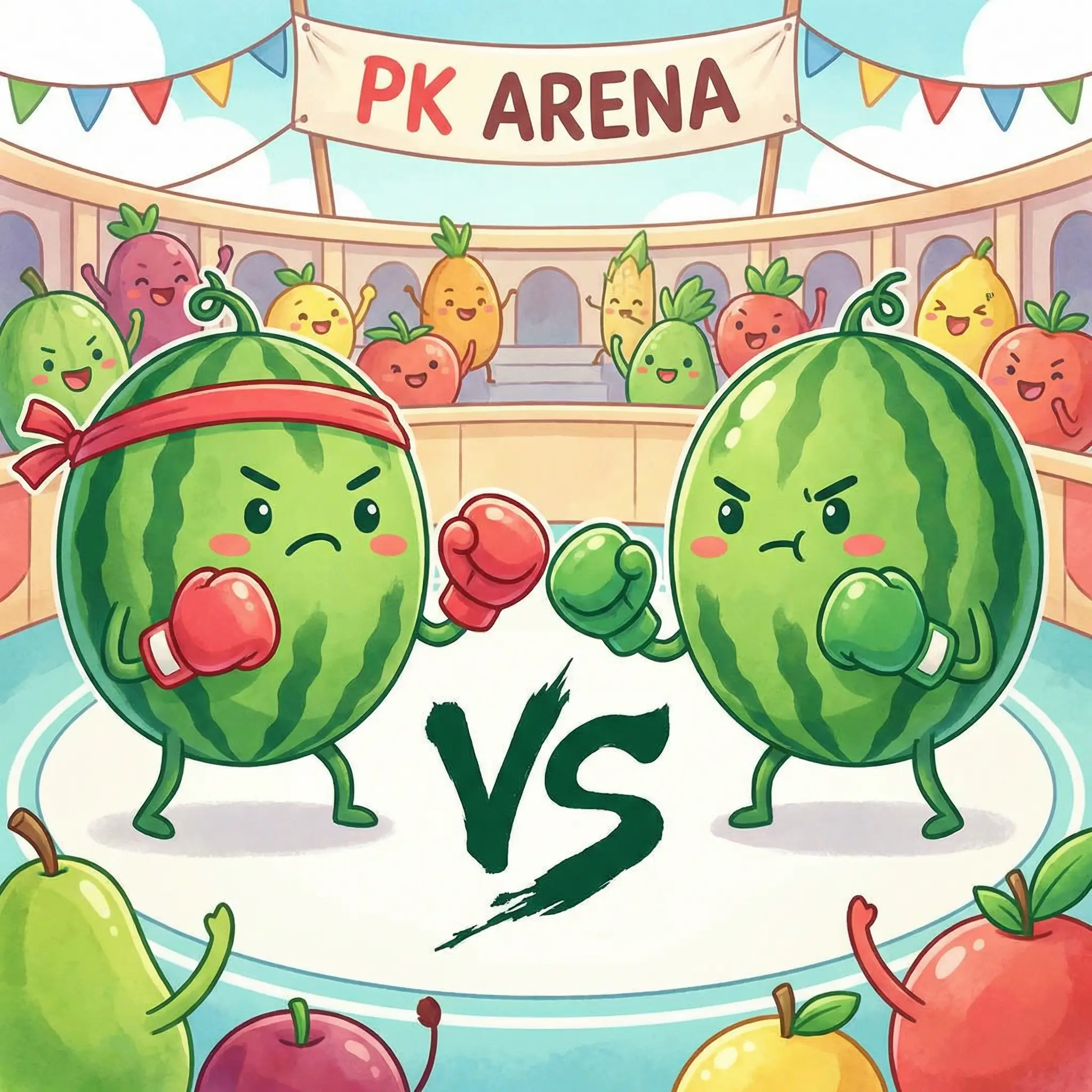 甜度PK对决插画 - 日本伦理